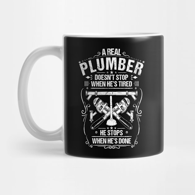 Plumber Plumbing Plumbers Plunger Pipe Fitter Gift by Krautshirts